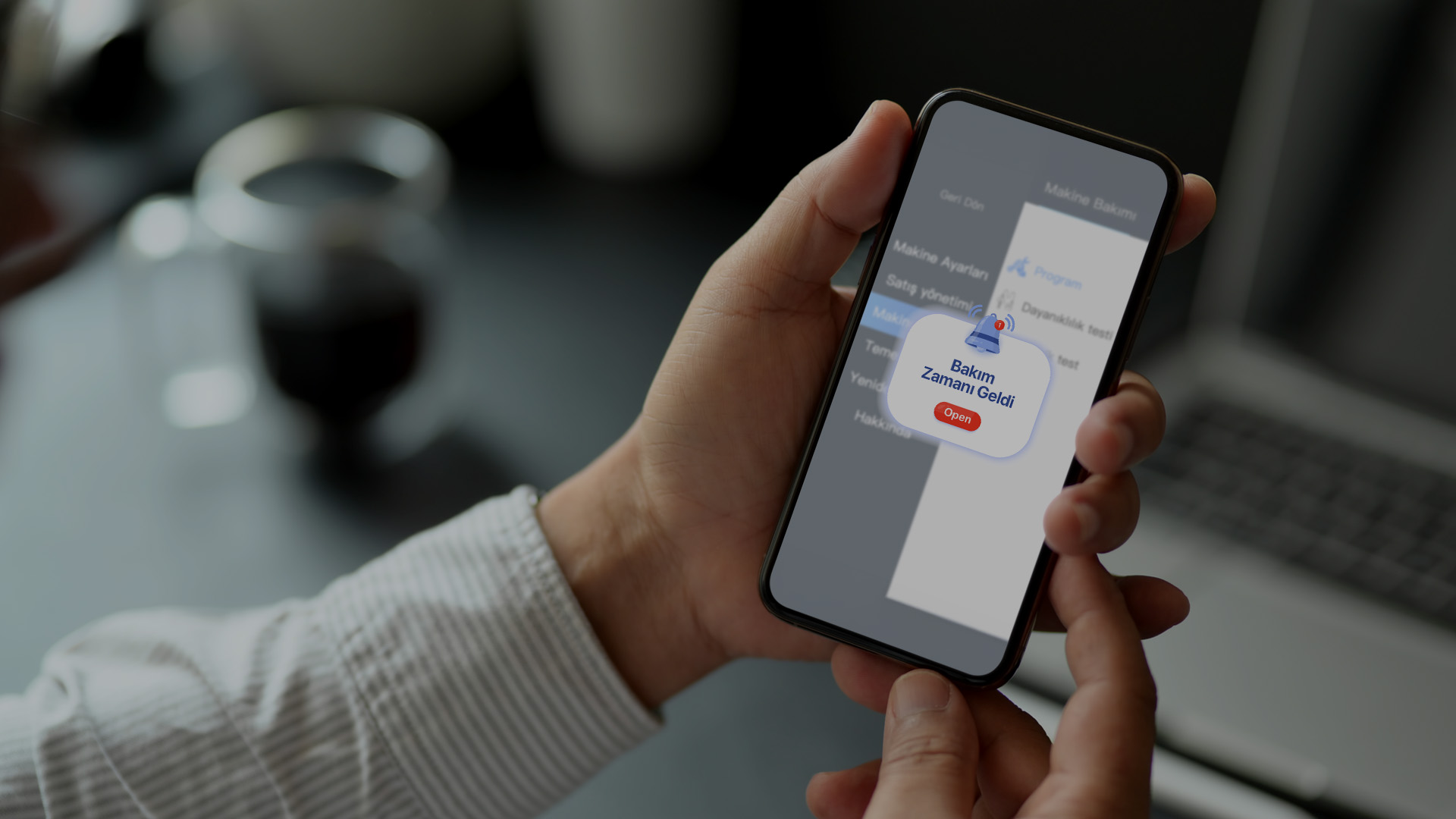 Kahve otomatı makina bakım işlemleri ve servis